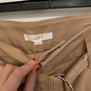 LOFT Tan Pants